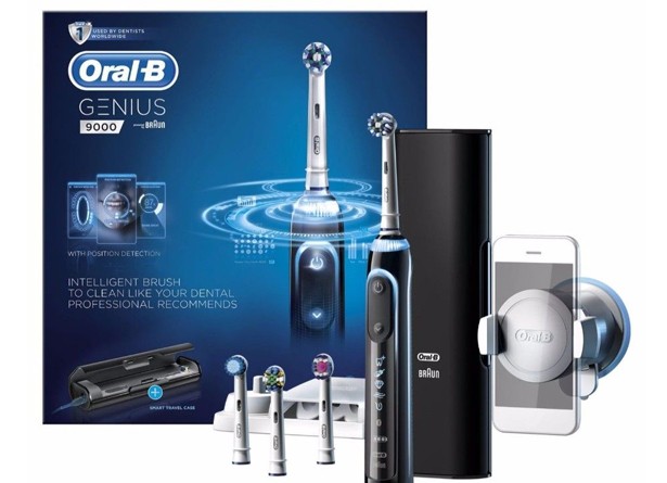 Oral-B Genius 9000 Black Electric Toothbrush incl